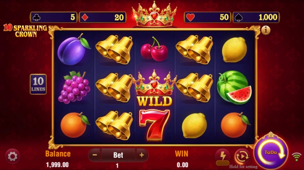 Play 10 Sparkling Crown