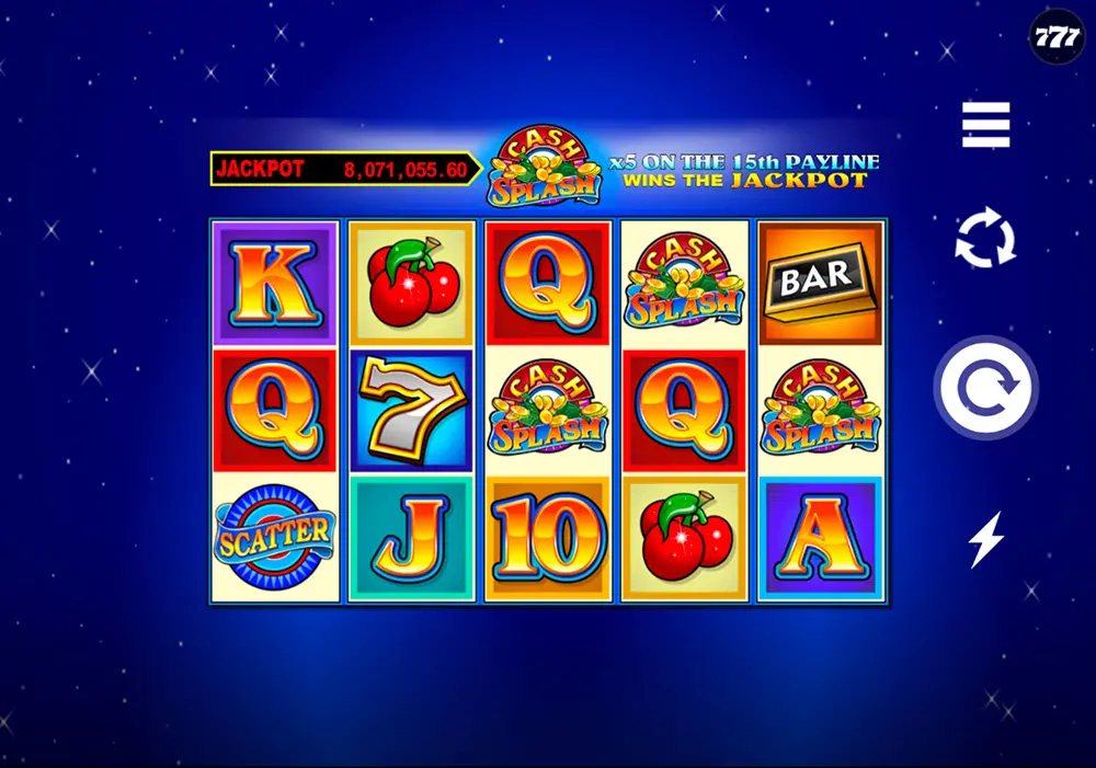 3 reels slot gameplay