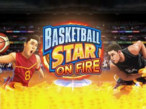 Basketball Star on Fire