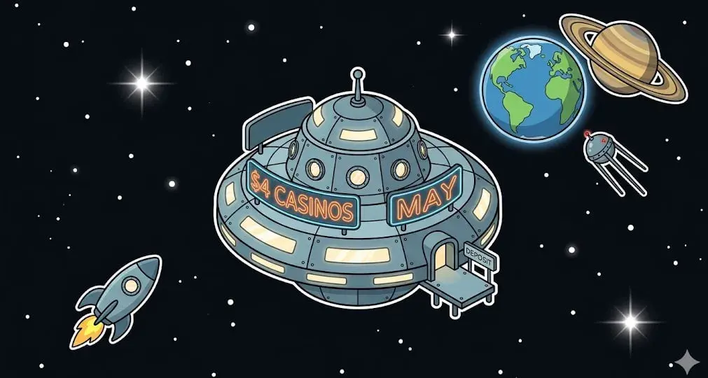 $4 Casinos July, 2026 UFO space station for monthly small-entry bonus offers on freeslots99.com
