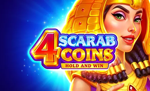 4 Scarab Coins: Hold and Win