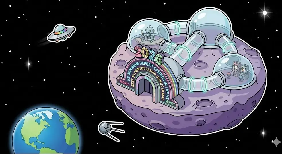 $5 deposit casinos US 2026 in space for cosmic games at freeslots99.com