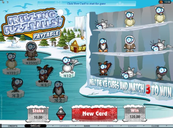 Play Freezing Fuzzballs