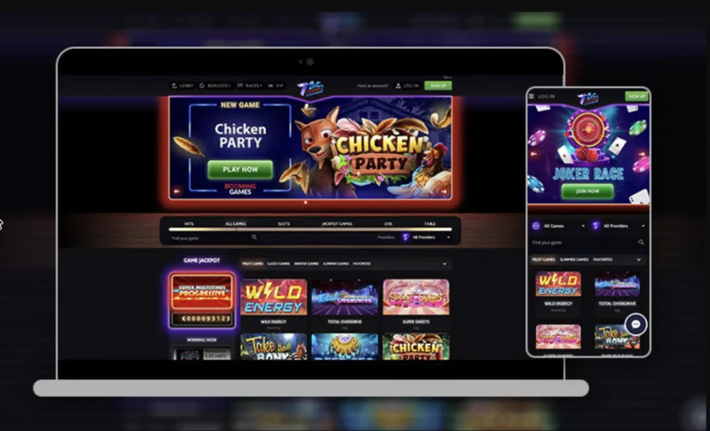 7Bit Casino Screenshot 1