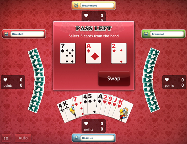 Play Hearts