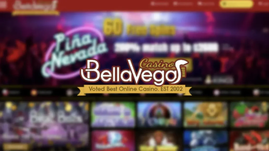 Bella Vegas Casino Lobby