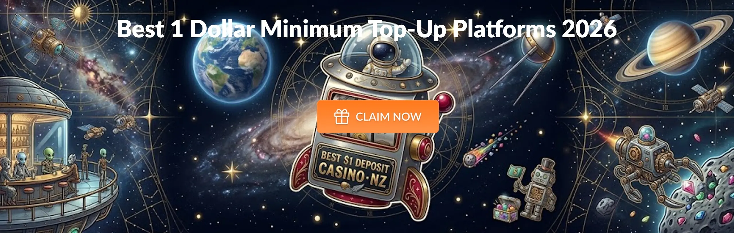 Main desktop banner Best 1 Dollar Minimum Top-Up Platforms 2026