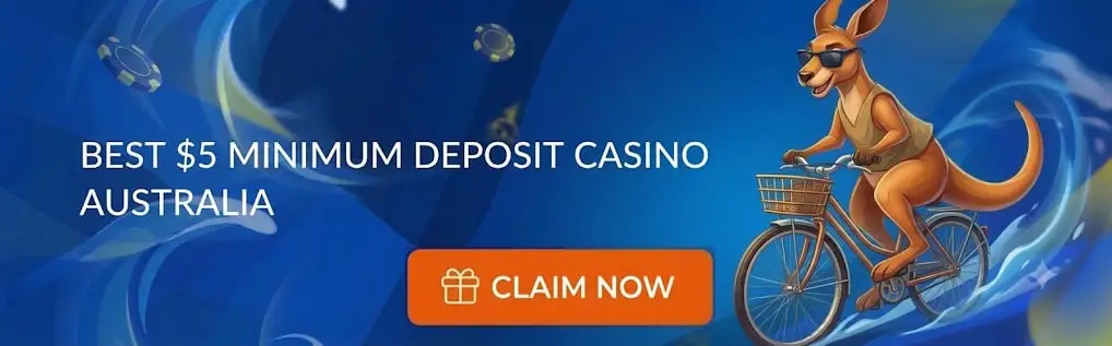 Main desktop banner Best $5 Minimum Deposit Casino Australia 2026 — Top 5 Deposit Casino Australia Options