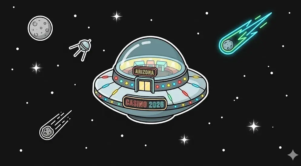 Arizona casino 2026 UFO in space for cosmic games at freeslots99.com