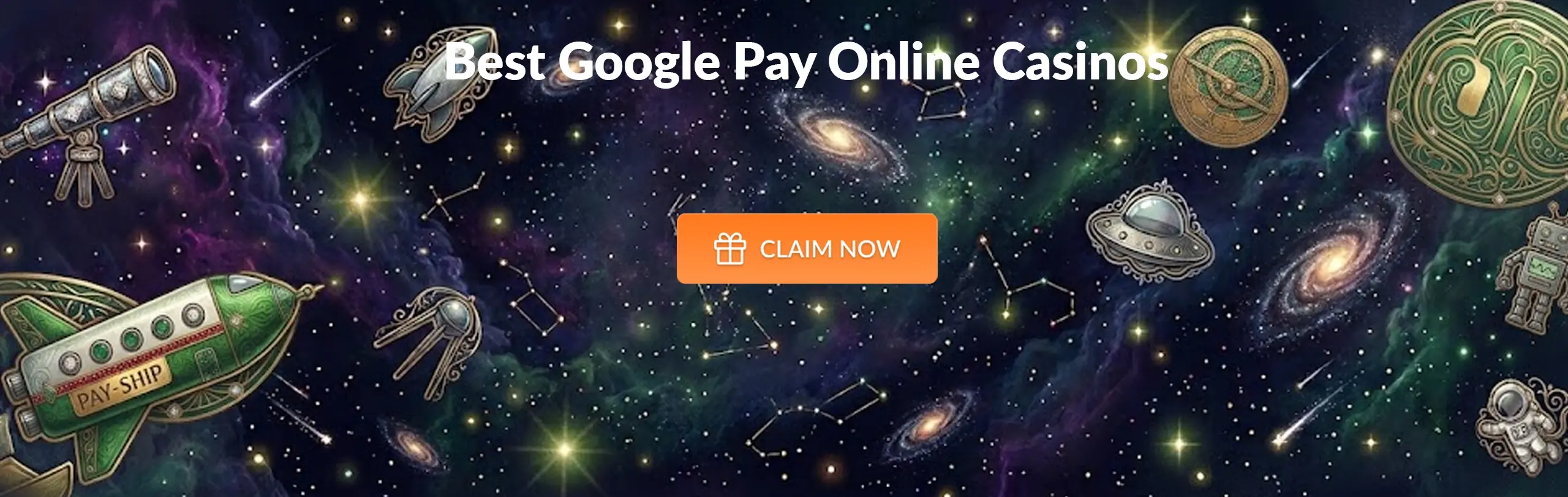 Main desktop banner Best Google Pay Online Casinos