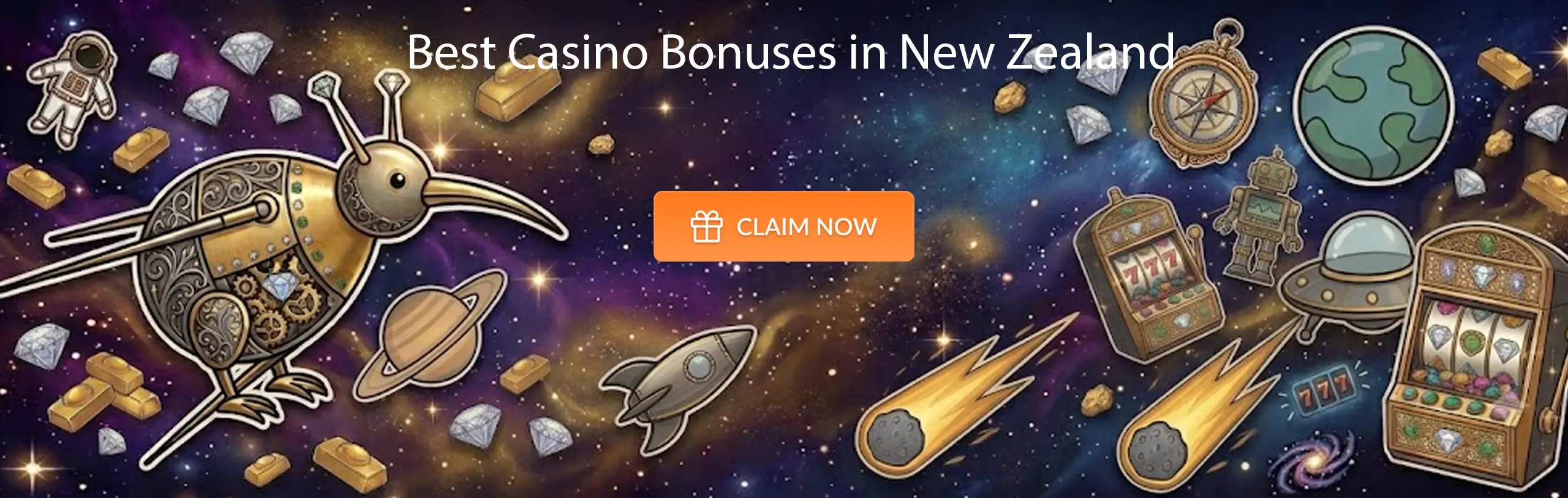 Main banner Best Casino Bonuses in New Zealand