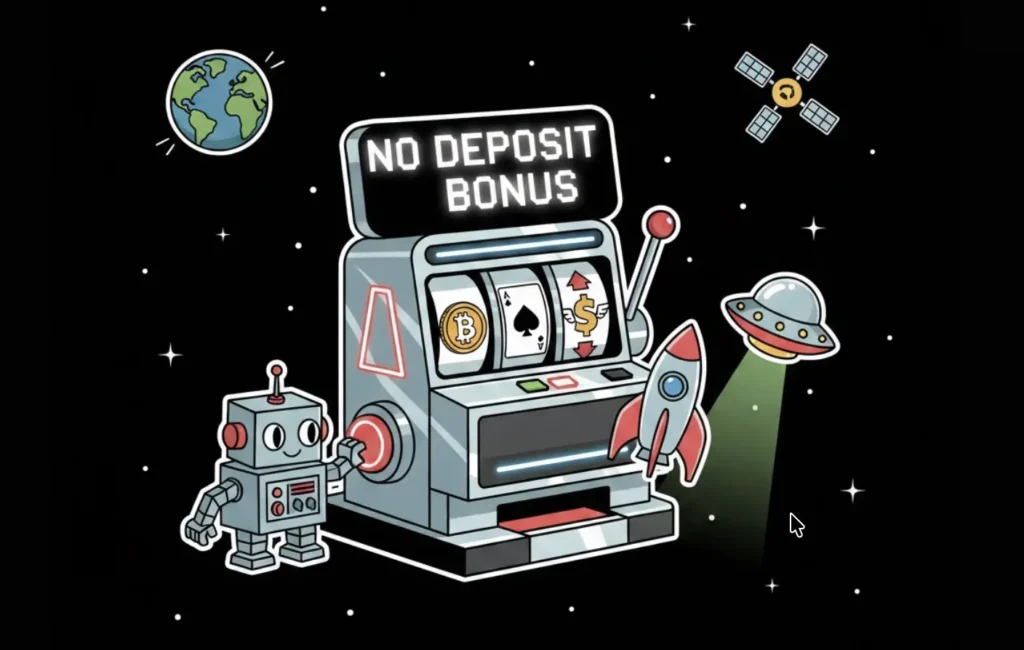 No deposit bonus slot machine with Bitcoin symbol for FreeSlots99 