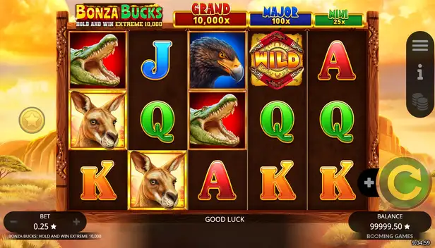 Play Bonza Bucks Hold and Win Extreme 10,000