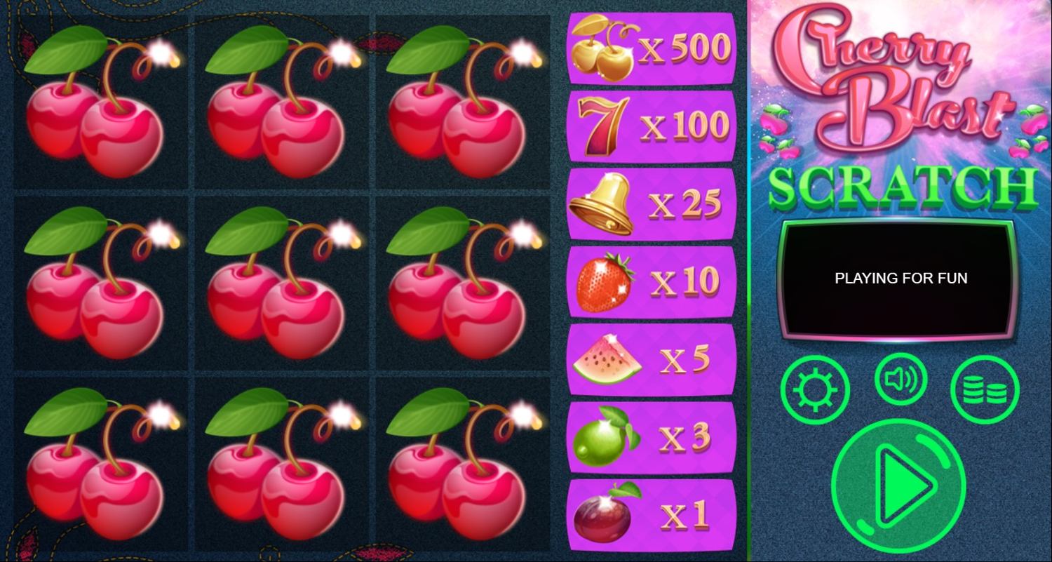 Play Cherry Blast Scratch