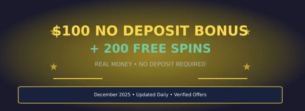 100 No Deposit Bonus 200 Free Spins