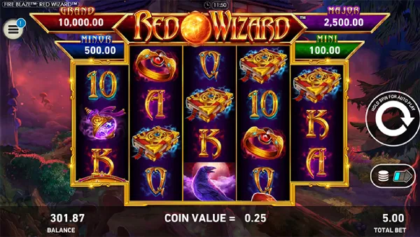 Play Fire Blaze: Red Wizard