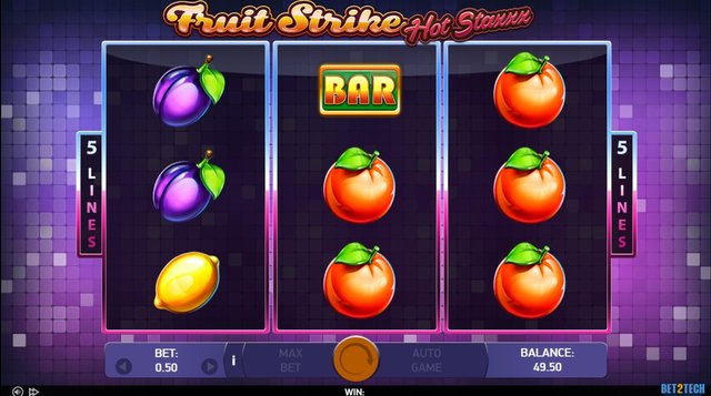 Play Fruit Strike Hot Staxxx