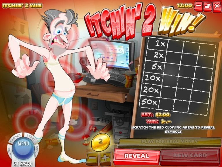 Play Itchin' 2 Win Scratch and Win