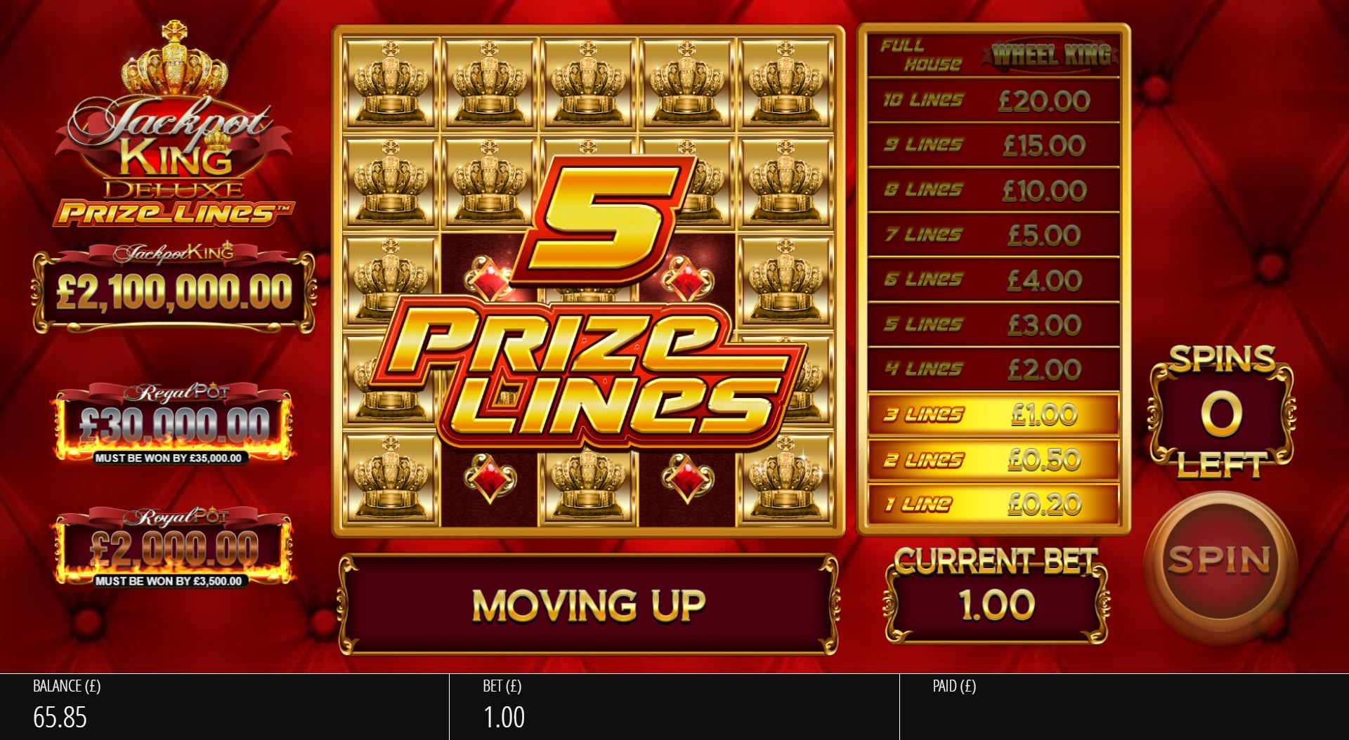 Play Genie Jackpots Jackpot King