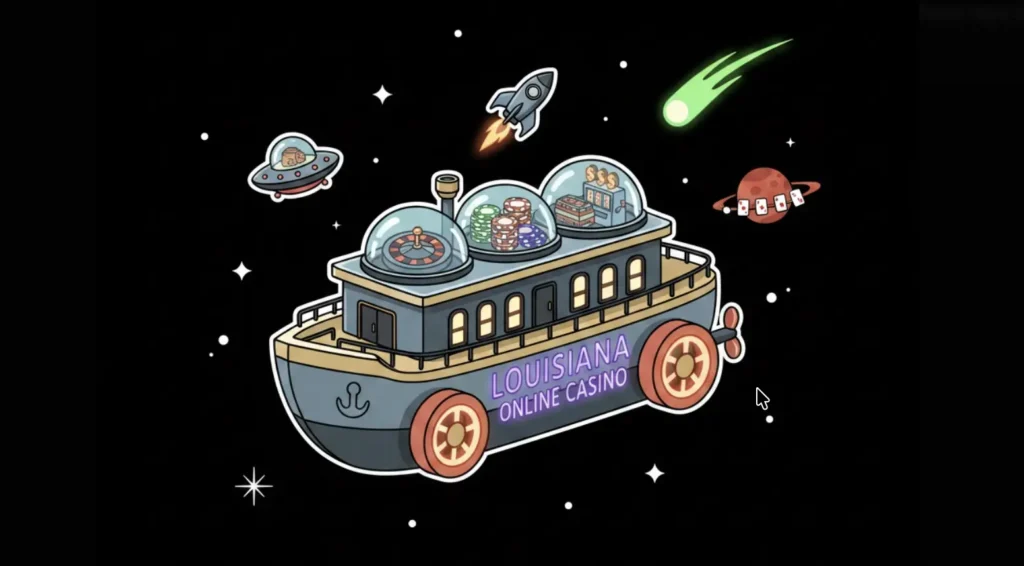 Riverboat casino in space for Louisiana Online Casinos
