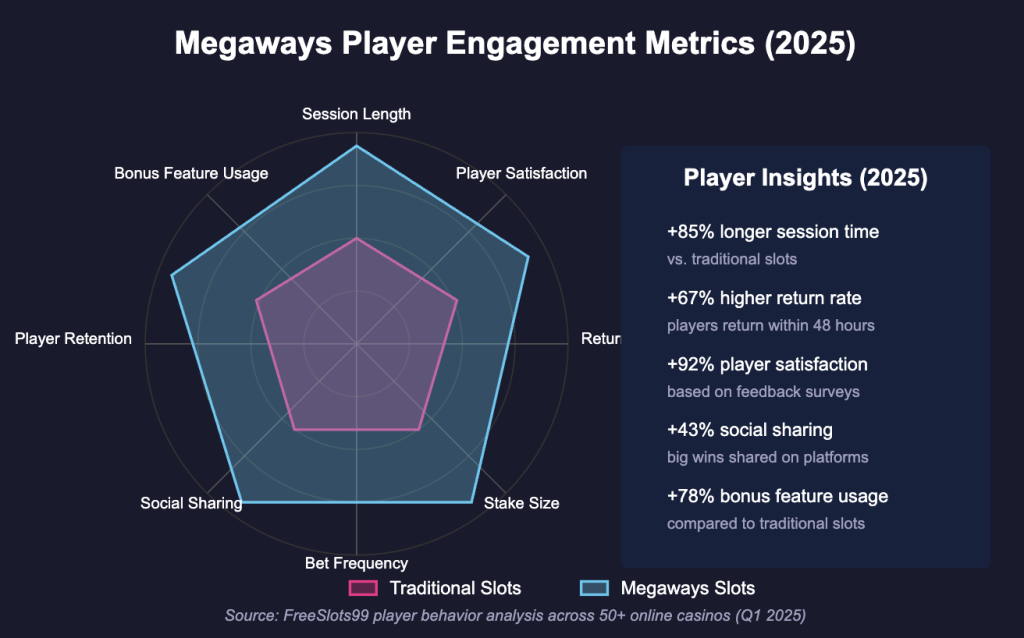 Megaways Player Engagement Metrics