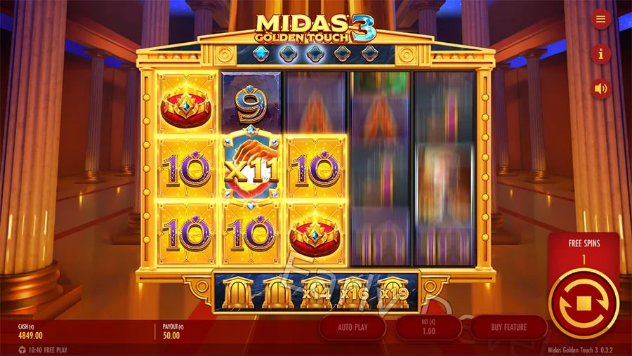 Play Midas Golden Touch 3