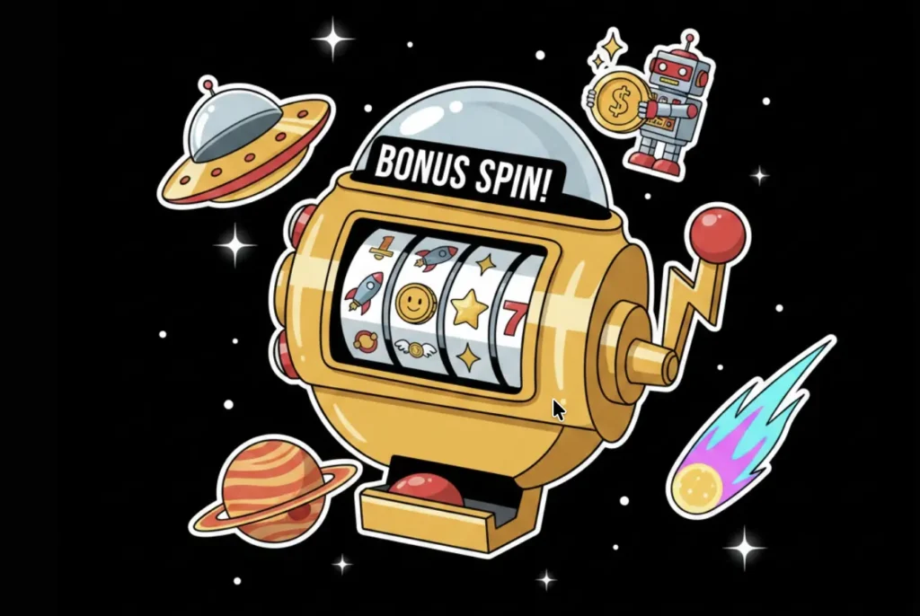 Mobile bonus spin slot machine in space for mobile casino no deposit bonus in Canada