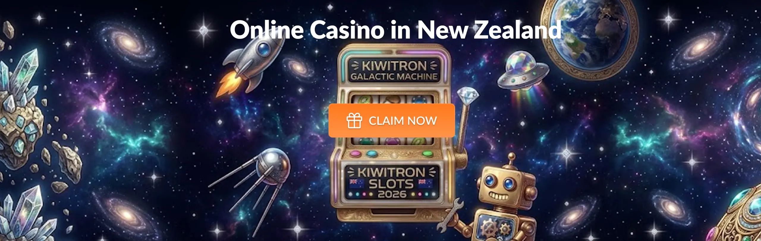 Main desktop banner Online Casino in New Zealand