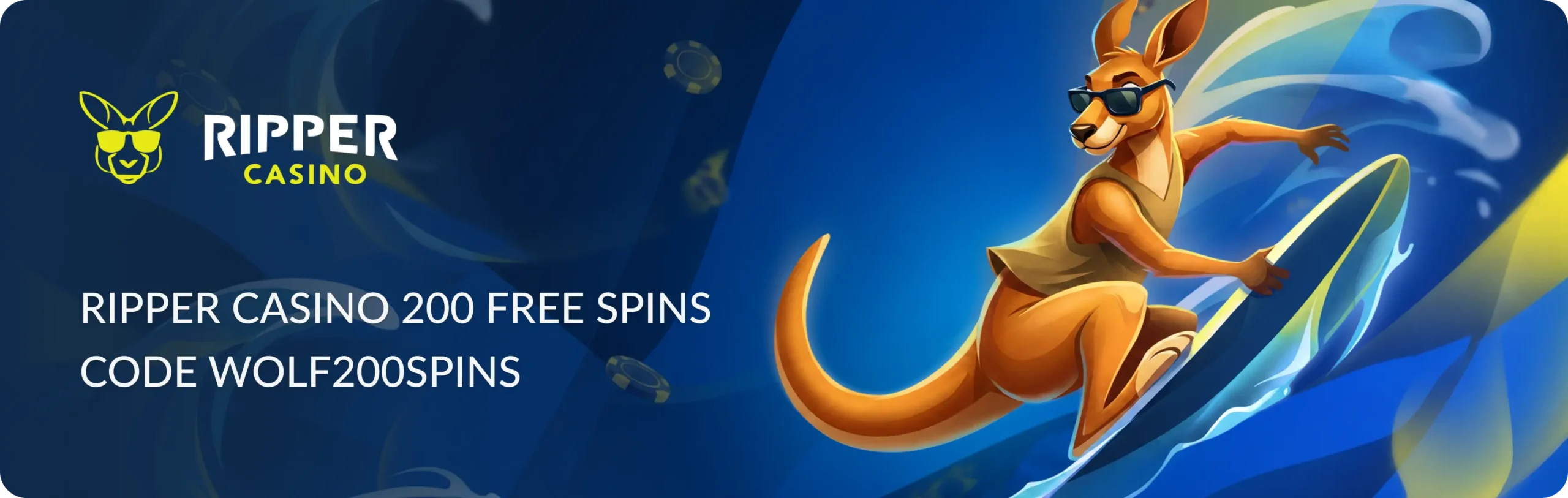 Main banner Ripper Casino 200 Free Spins Code Wolf200spins