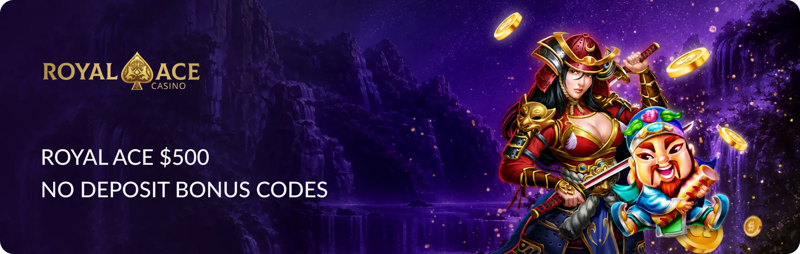 Main banner Royal Ace $500 No Deposit Bonus Codes