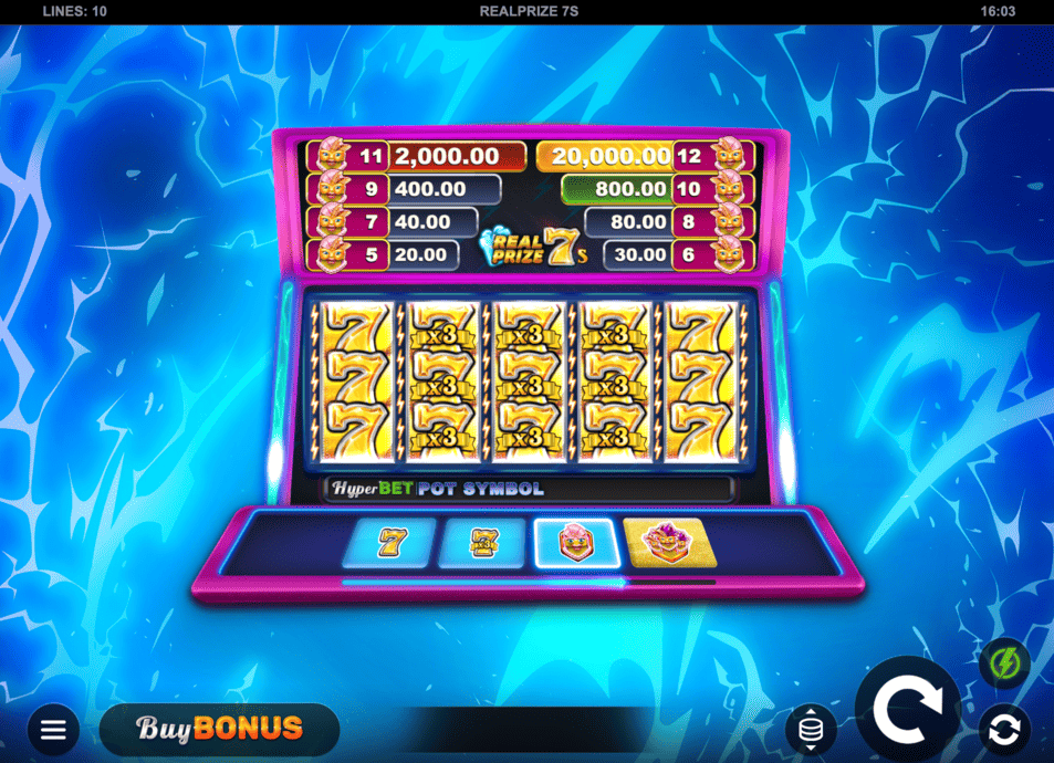 Play RealPrize 7s