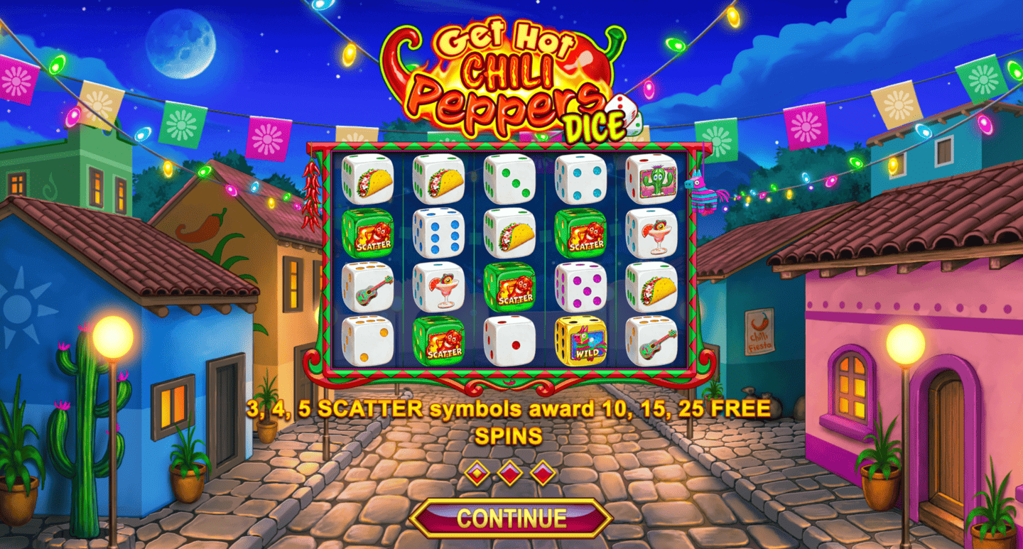 Play Get Hot Chili Peppers Dice