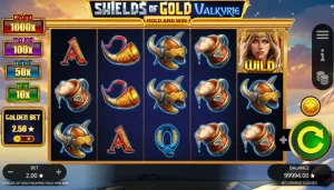 Shields of Gold Valkyrie Hold and Win