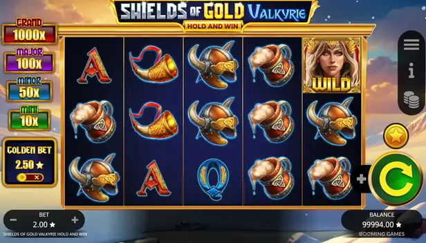 Play Shields of Gold Valkyrie Hold and Win