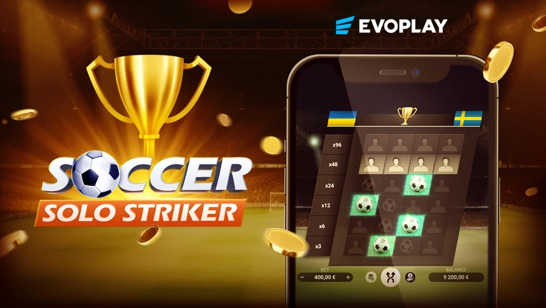 Play Soccer Solo Striker