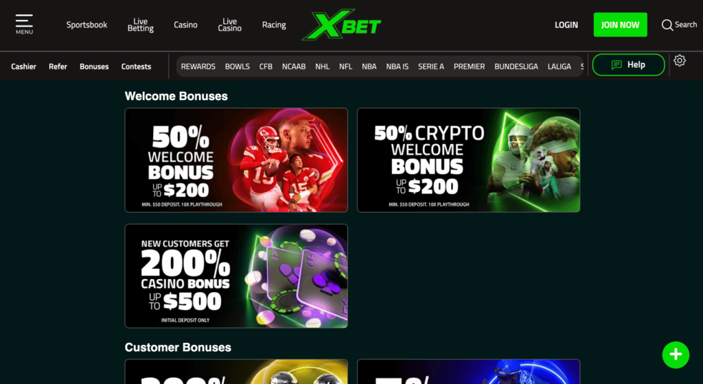XBET Promo Lobby