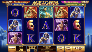 Age of the Gods slot game by Playtech
