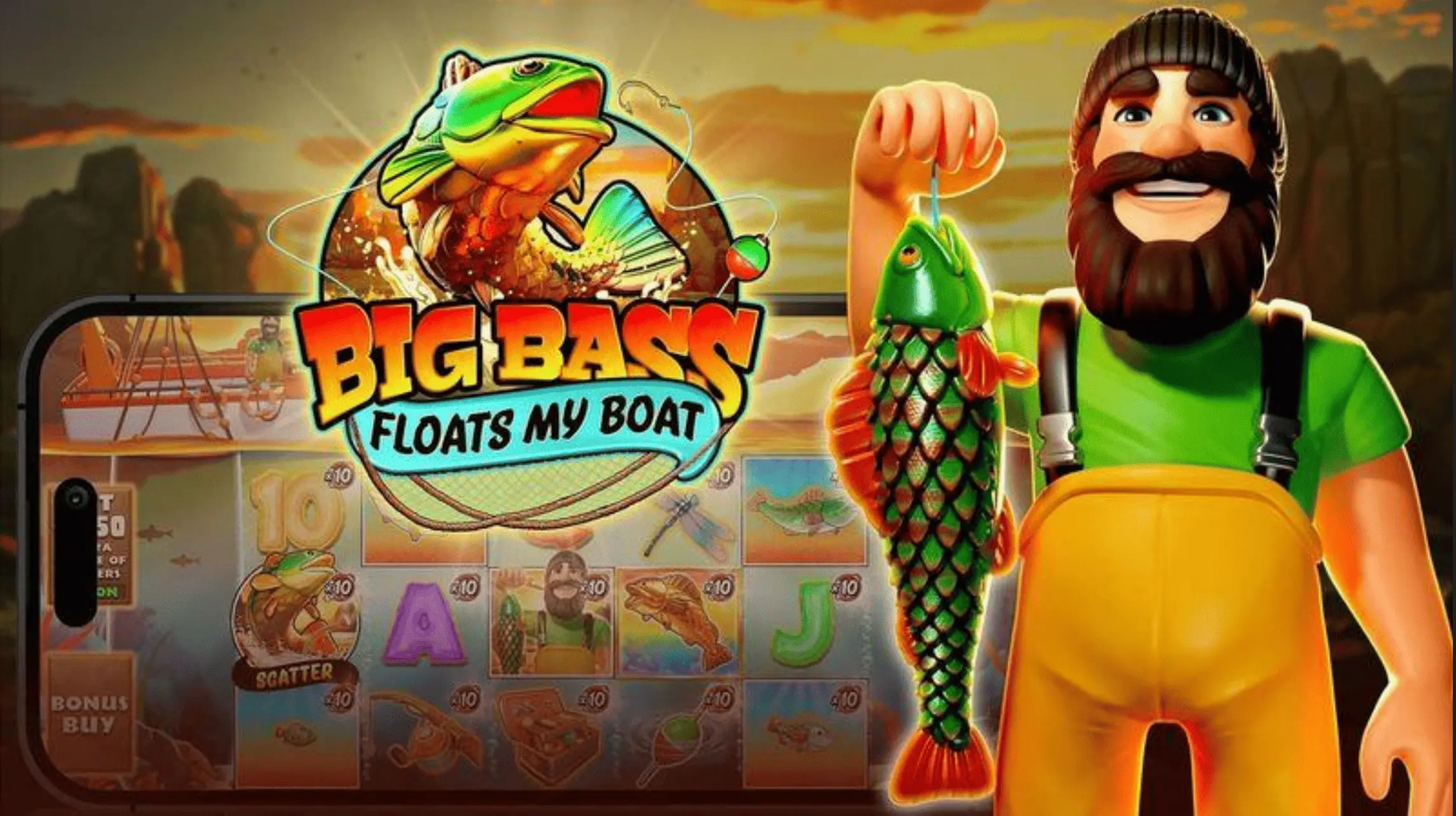 Big Bass Floats My Boat – base game reels