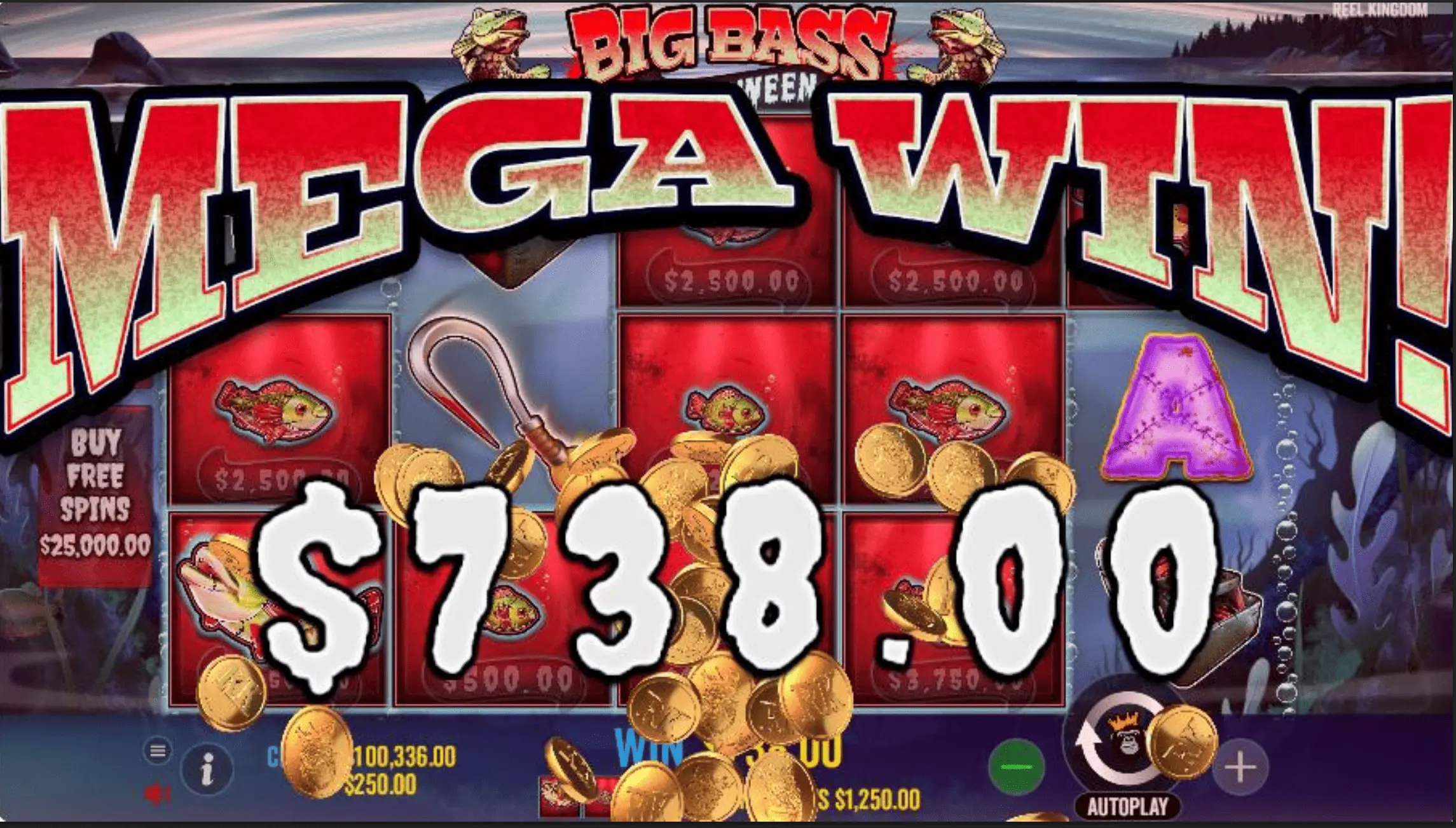 Big Bass Halloween paytable