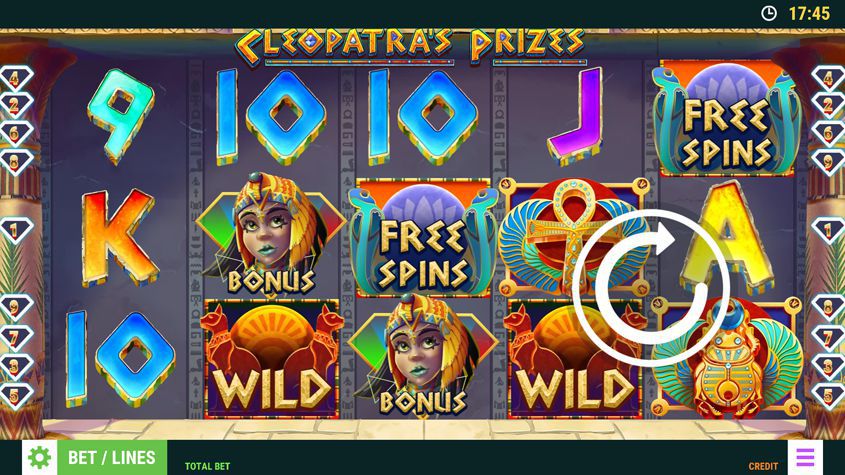 Play Cleopatras Prizes
