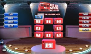 Deal or No Deal Red Box Streak