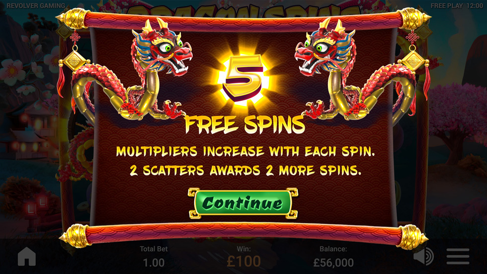 Play Dragon Spins