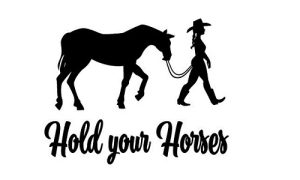 Hold your horses