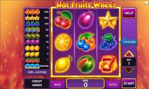 Hot Fruits Wheel 3x3