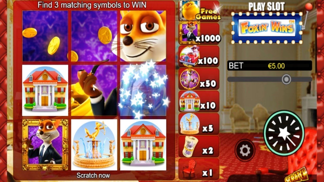 Play Scratch Foxin Wins