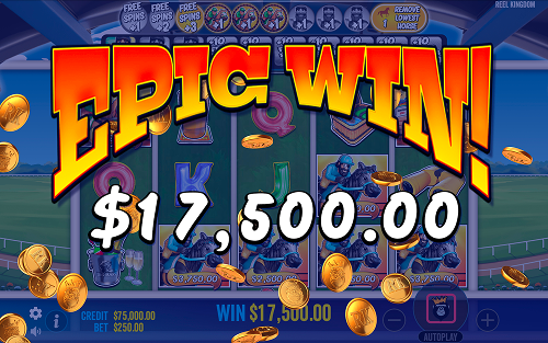 Big Bass Day at the Races epic win
