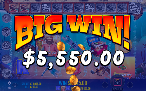 Big Bass Splash big win