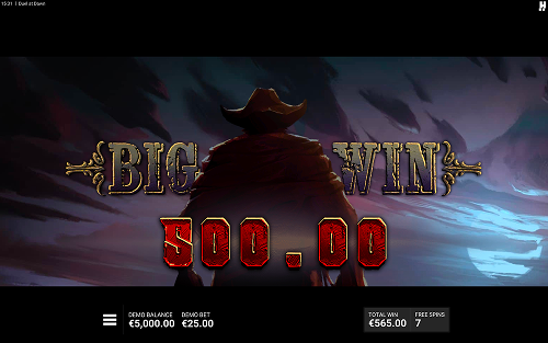 Duel at Dawn big win