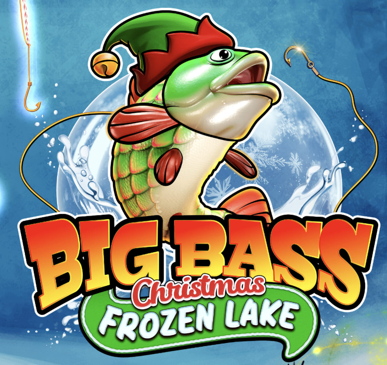 Big Bass Christmas Frozen Lake