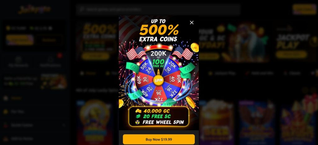 Jackpota Sweeps Casino Extra Coins